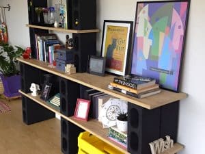 diy decoraçao com material de construcao
